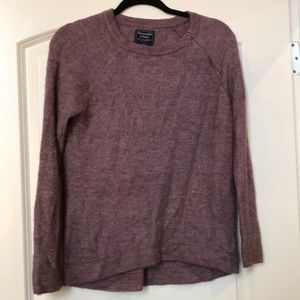 Abercrombie waffle sweater
